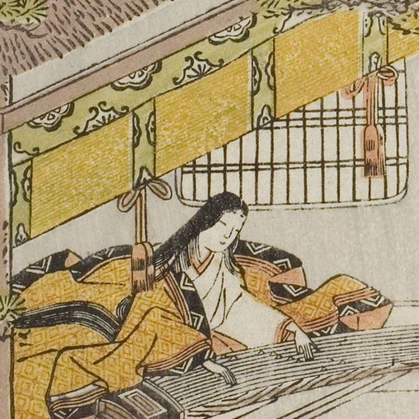 Suzuki Harunobu - Kogo no Tsubone and Minamoto no Nakakuni - 1760-1764 - The Art Institute of Chicago