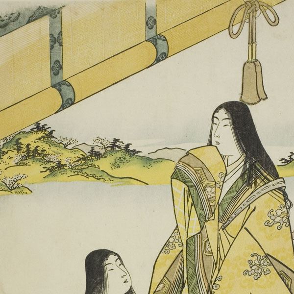 Torii Kiyonaga - Sei Shonagon and Her Companion, from an untitled series of court ladies - 1779-1789 - The Art Institute of Chicago