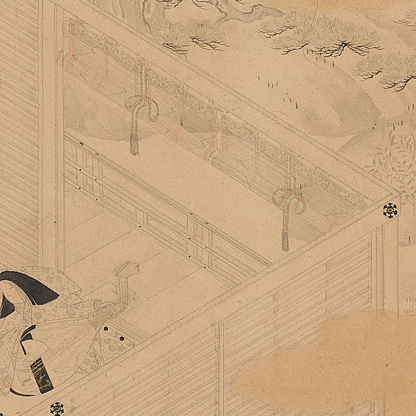 Tosa Mitsuyoshi - Albums of scenes from The Tale of Genji - early 17th century - The Metropolitan Museum of Art, New York